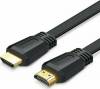 Ugreen HDMI 2 Flat Cable HDMI male - HDMI male 1.5m Μαύρο (50819)